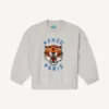 Sudadera bordada en felpa francesa