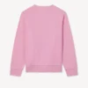 Sudadera bordada en felpa francesa