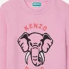 Sudadera bordada en felpa francesa
