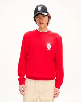 Sudadera bordada «Kenzo Paris Emblem» de algodón