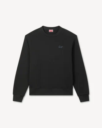 Sudadera bordada «Kenzo Signature» de algodón