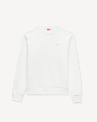 Sudadera bordada «Kenzo Signature» de algodón