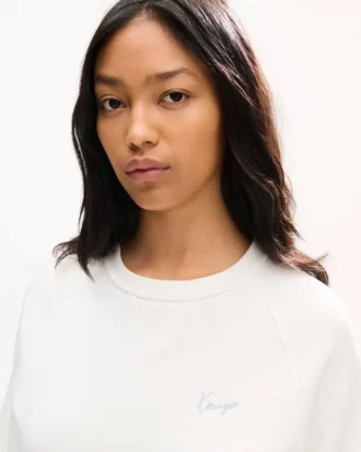 Sudadera bordada «Kenzo Signature» de algodón