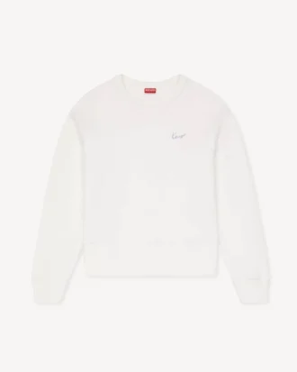Sudadera bordada «Kenzo Signature» de algodón