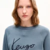 Sudadera bordada «Kenzo Signature» de algodón