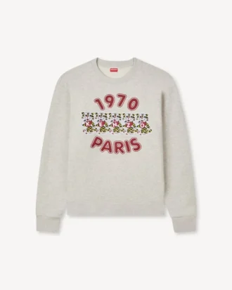 Sudadera bordada «Kenzo Wild Tiger» de algodón