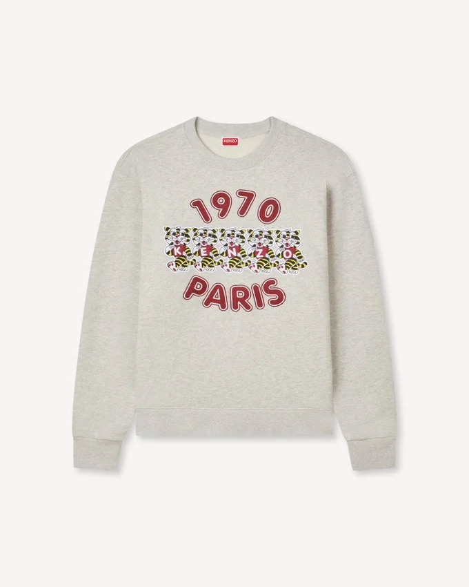 Sudadera bordada «Kenzo Wild Tiger» de algodón Sudadera bordada «Kenzo Wild Tiger» de algodón