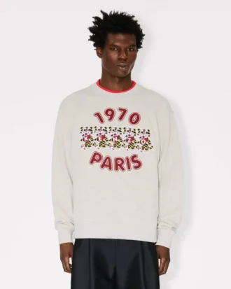 Sudadera bordada «Kenzo Wild Tiger» de algodón