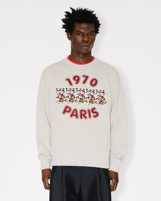 Sudadera bordada «Kenzo Wild Tiger» de algodón Sudadera bordada «Kenzo Wild Tiger» de algodón