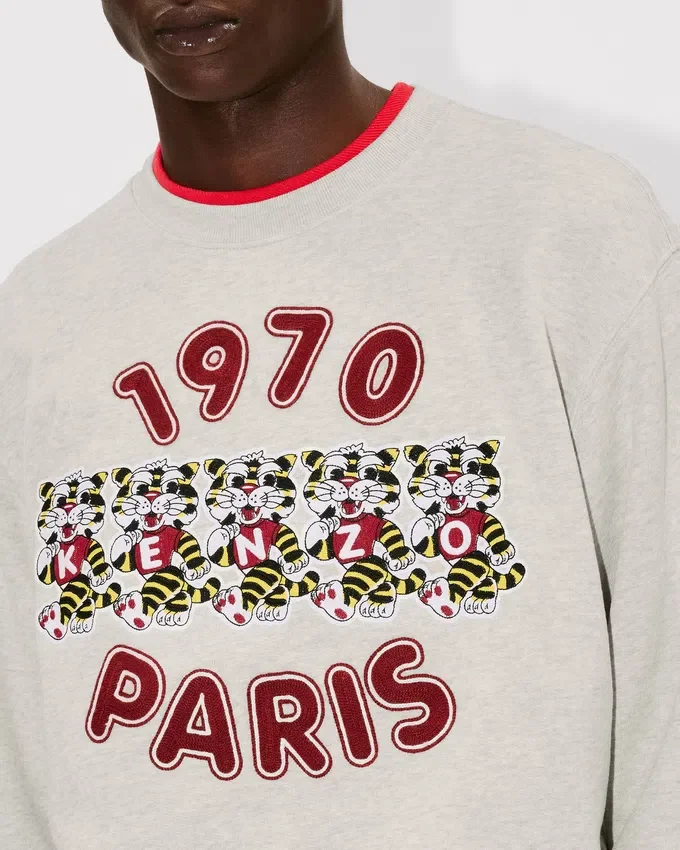 Sudadera bordada «Kenzo Wild Tiger» de algodón Sudadera bordada «Kenzo Wild Tiger» de algodón