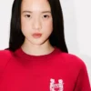 Sudadera bordada «Lunar New Year» de algodón Sudadera bordada «Lunar New Year» de algodón