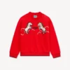 Sudadera bordada «Lunar New Year» en felpa francesa