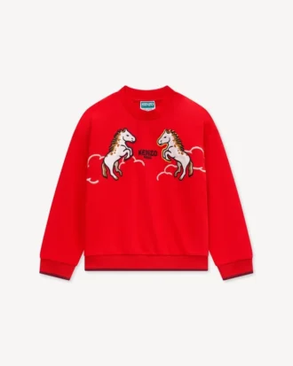 Sudadera bordada «Lunar New Year» en felpa francesa