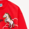 Sudadera bordada «Lunar New Year» en felpa francesa