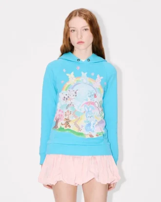 Sudadera con capucha ajustada «Kenzo Cartoon» de algodón