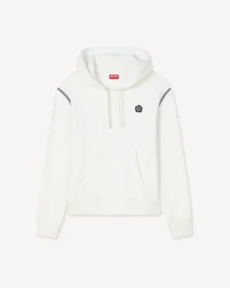 Sudadera con capucha bordada «Boke Flower 2.0» en algodón