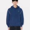 Sudadera con capucha bordada «Boke Flower 2.0» en algodón Sudadera con capucha bordada «Boke Flower 2.0» en algodón