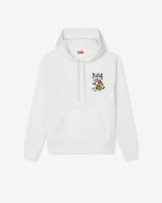 Sudadera con capucha bordada «Kenzo Wild Tiger» en algodón Sudadera con capucha bordada «Kenzo Wild Tiger» en algodón