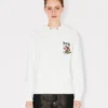 Sudadera con capucha bordada «Kenzo Wild Tiger» en algodón