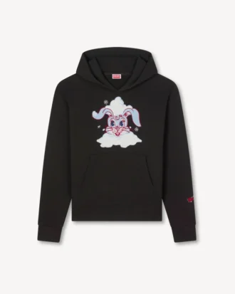 Sudadera con capucha bordada «Kenzo Winter Holidays» de algodón