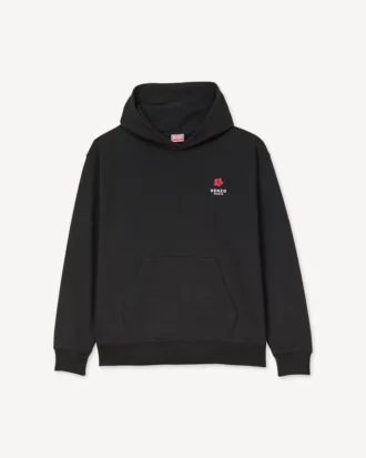 Sudadera con capucha oversize bordada con «Boke Flower» en algodón