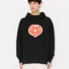 Sudadera con capucha oversize «Kenzo Boke Heart» de algodón Sudadera con capucha oversize «Kenzo Boke Heart» de algodón
