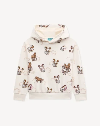 Sudadera con capucha oversize «Lunar New Year» de felpa francesa