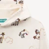 Sudadera con capucha oversize «Lunar New Year» de felpa francesa