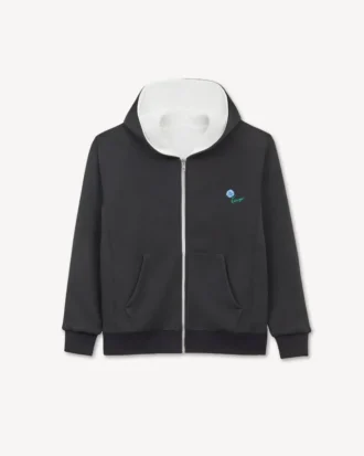 Sudadera con capucha reversible y cremallera «Kenzo Tulip» de algodón