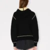 Sudadera con capucha y cremallera «Boke Flower 2.0» en mezcla de lana y algodón