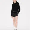 Sudadera con capucha y cremallera «Boke Flower 2.0» en mezcla de lana y algodón