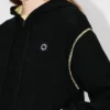 Sudadera con capucha y cremallera «Boke Flower 2.0» en mezcla de lana y algodón