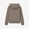 Sudadera con capucha y cremallera bordada «Boke Flower 2.0» en algodón y lana Sudadera con capucha y cremallera bordada «Boke Flower 2.0» en algodón y lana