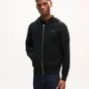 Sudadera con capucha y cremallera bordada «Kenzo Signature» en algodón Sudadera con capucha y cremallera bordada «Kenzo Signature» en algodón