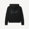 Sudadera con capucha y cremallera bordada «Kenzo Signature» en algodón Sudadera con capucha y cremallera bordada «Kenzo Signature» en algodón