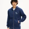 Sudadera con capucha y cremallera bordada «Kenzo Tulip» de algodón Sudadera con capucha y cremallera bordada «Kenzo Tulip» de algodón