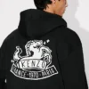 Sudadera con capucha y cremallera bordada «Lunar New Year» de algodón Sudadera con capucha y cremallera bordada «Lunar New Year» de algodón