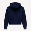 Sudadera con capucha y cremallera de punto «Kenzo Signature» en algodón y lana