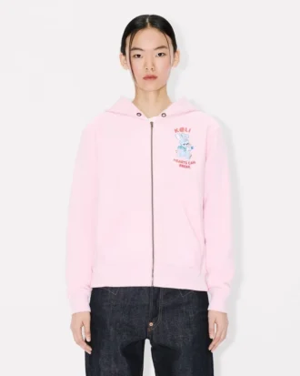 Sudadera con capucha y cremallera «Kenzo Cartoon» de algodón