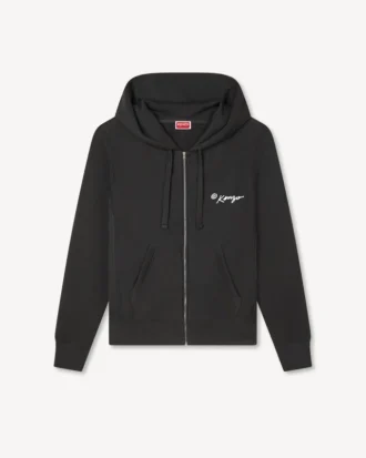 Sudadera con capucha y cremallera «Kenzo Wild Tiger» de algodón