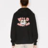 Sudadera con capucha y cremallera «Kenzo Wild Tiger» de algodón Sudadera con capucha y cremallera «Kenzo Wild Tiger» de algodón