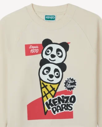 Sudadera «Happy Sweet» en felpa francesa