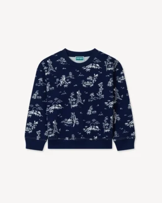 Sudadera «Kenzo Garden» en felpa francesa