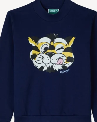 Sudadera «Kenzo Wild Tiger» de felpa francesa