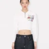 Sudadera polo corta bordada «Kenzo Cartoon» de algodón Sudadera polo corta bordada «Kenzo Cartoon» de algodón
