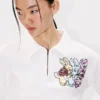 Sudadera polo corta bordada «Kenzo Cartoon» de algodón Sudadera polo corta bordada «Kenzo Cartoon» de algodón