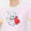 Top corto «Kenzo Cartoon» de algodón esponjoso Top corto «Kenzo Cartoon» de algodón esponjoso