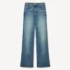 Vaqueros anchos Ayame en denim japonés elástico Vaqueros anchos Ayame en denim japonés elástico