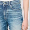 Vaqueros anchos Ayame en denim japonés elástico Vaqueros anchos Ayame en denim japonés elástico