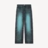 Vaqueros boyfriend de cintura baja en denim japonés